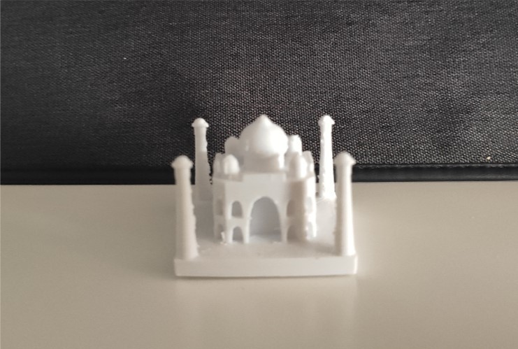 taj mahal alfinete miniatura 3D print model - Mito3D