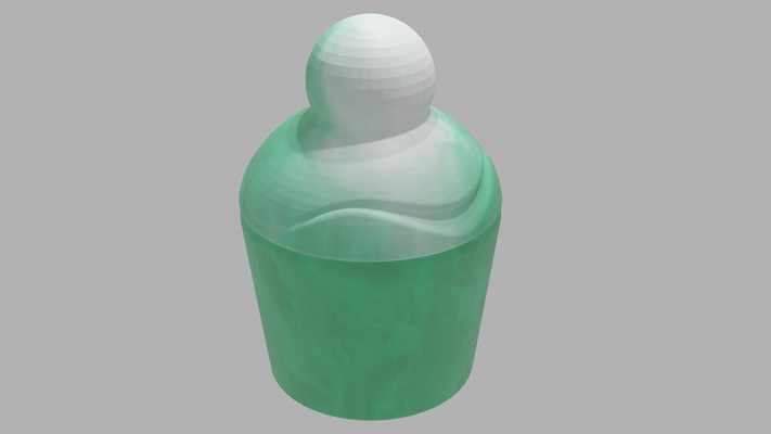 vidro alfinete vidas 3d print model - Mito3D