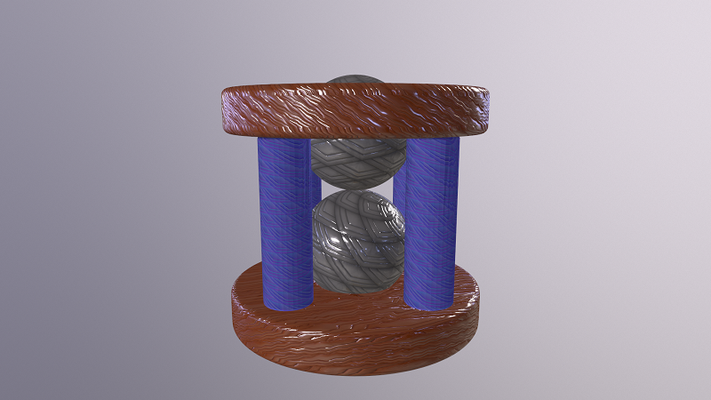 bolas alfinete vidas 3d print model - Mito3D