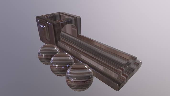 bola giratoria forma alfiler vive 3d print model - Mito3D