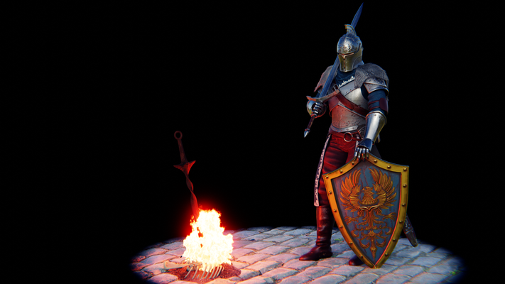 faraam knight armor dark souls 3d print model pinshape 3d print model - Mito3D