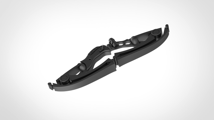 collapsible hawkeye bow 3d print model pinshape theavenger 3d print model - Mito3D