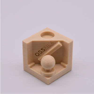 calibration block ossfila pinshape test 3d print model - Mito3D