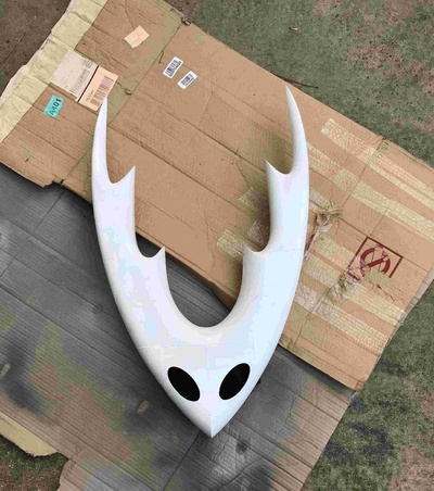 portable creux chevalier masque forme d'épingle hollow knight 3d print model - Mito3D
