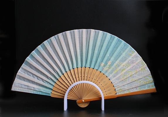 japanese fan stand pinshape 3d print model - Mito3D