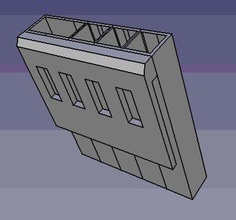 stifte und zettelbox pinshape Conception 3d 3d print model - Mito3D