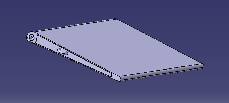 soporte laptop forma alfiler desk organizer 3d print model - Mito3D