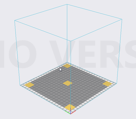 ender v2 bett niveau prüfung pinshape drucken 3d print model - Mito3D