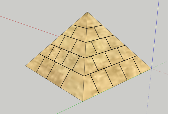 piramit 150 x 92 6 iğne şekli mısır 3d print model - Mito3D