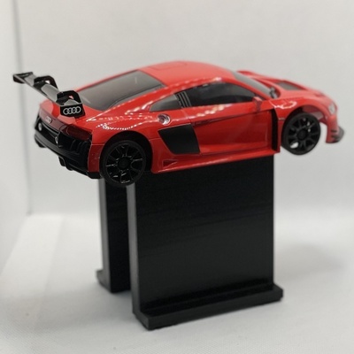 mini rc mini-z 27th scale car stand pinshape atomic 3d print model - Mito3D