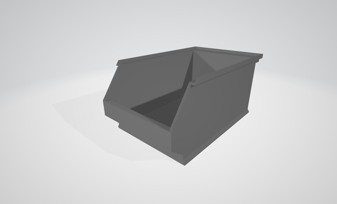 stackable box pinshape 3d print model - Mito3D