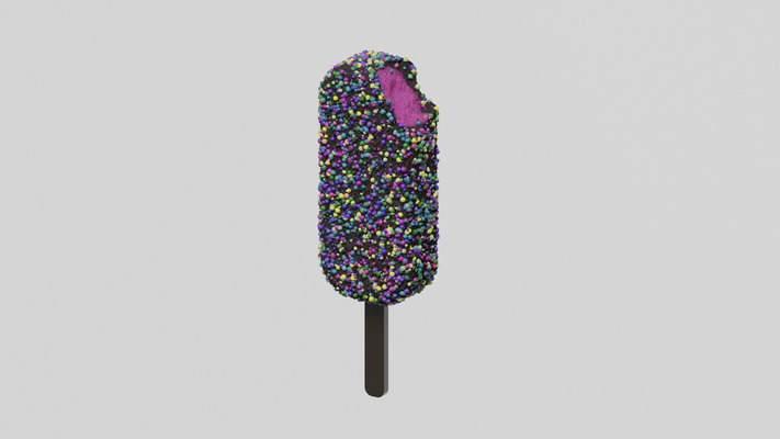 ice cream pinshape art 3d print model - Mito3D