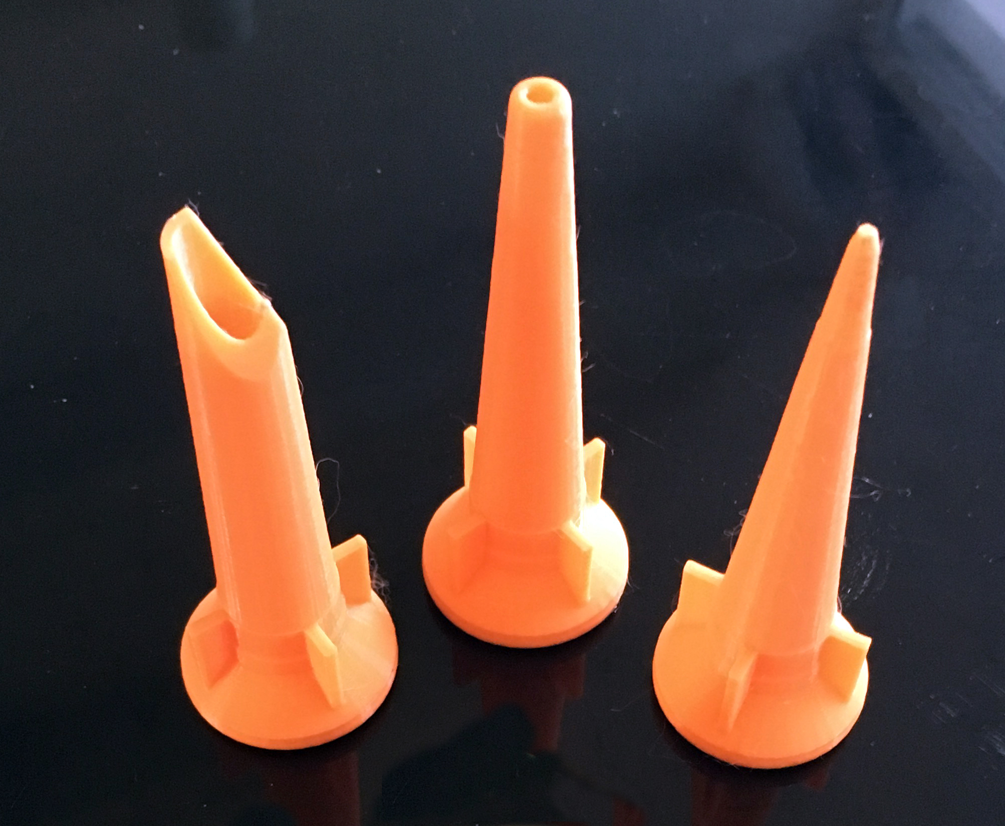 dolgu macunu kalafat kartuş ağızlık ekstrüder ayarlamak iğne şekli araçlar 3D print model - Mito3D