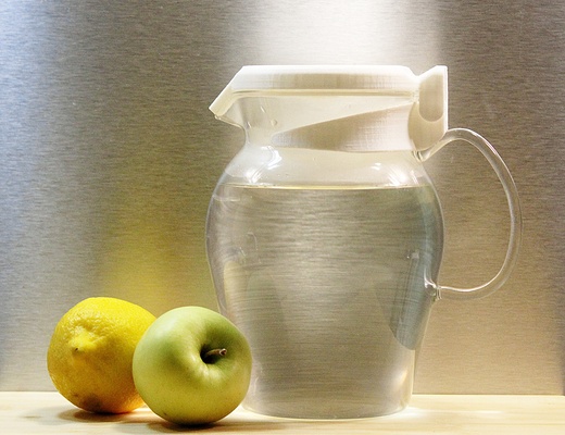 vidro jarra tampa alfinete cozinha 3d print model - Mito3D