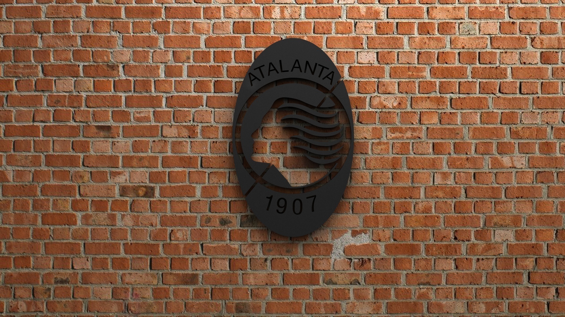 atalanta logo iğne şekli kaleci 3D print model - Mito3D