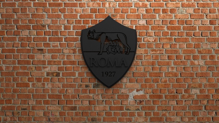 roma logotipo alfinete objetivo 3d print model - Mito3D