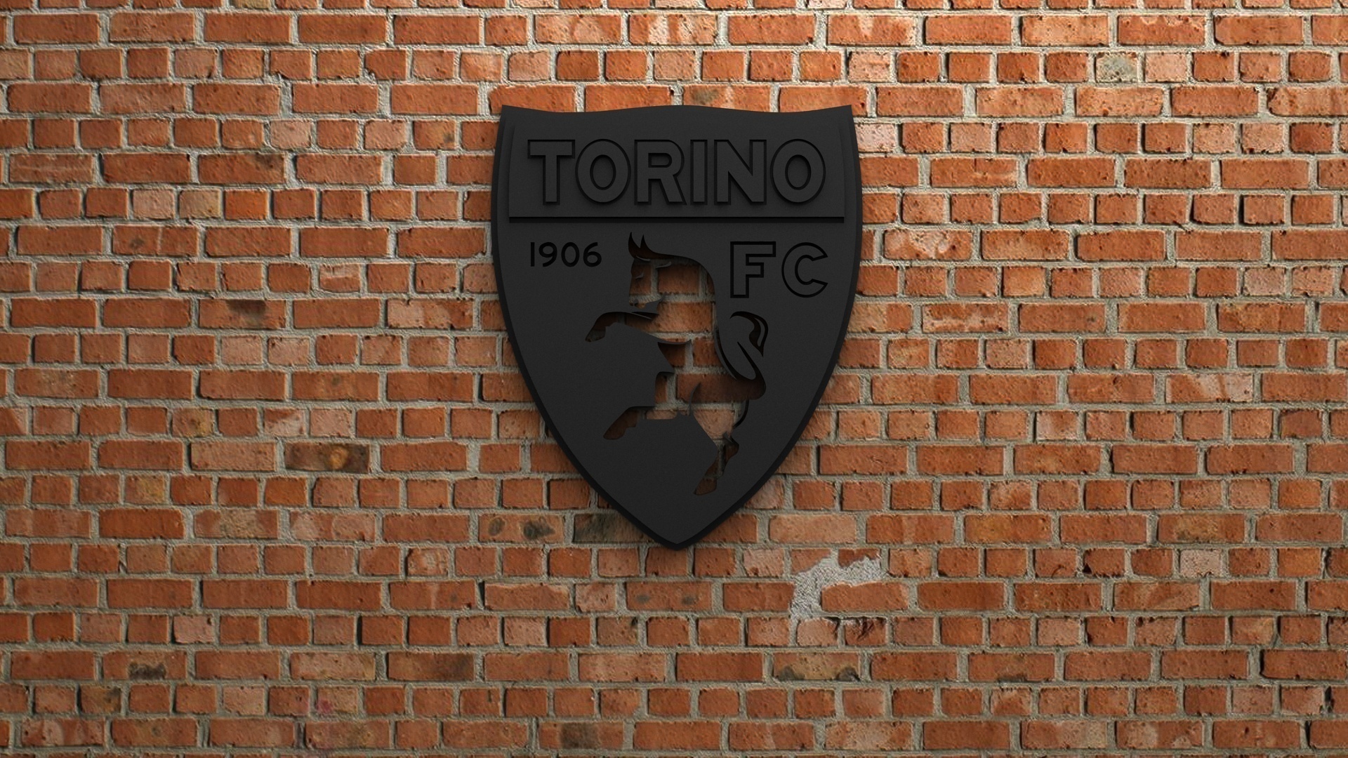 torino fc logo forma spillo obbiettivo 3D print model - Mito3D