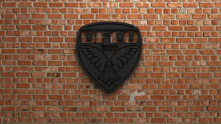 dijon fco logo iğne şekli hedef 3d print model - Mito3D