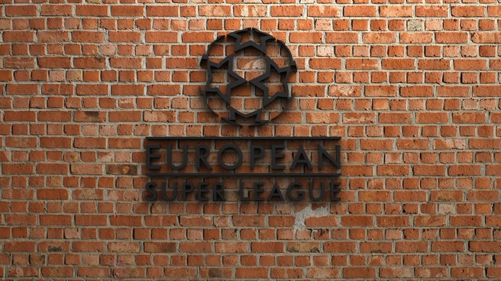 european super league logo pinshape goal 3d print model - Mito3D