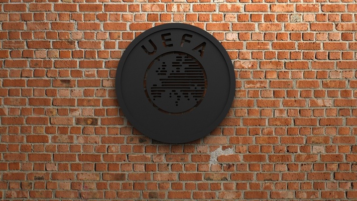 uefa logo iğne şekli hedef 3d print model - Mito3D