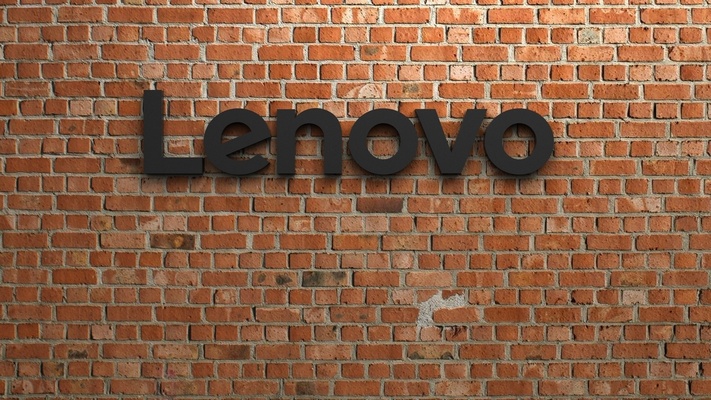 lenovo logo iğne şekli bilgisayar 3d print model - Mito3D