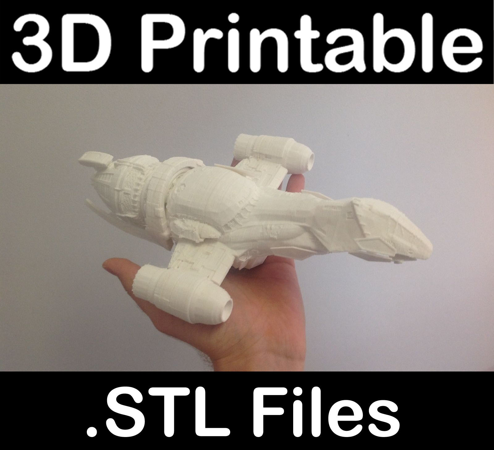 glühwürmchen gelassenheit raumschiff pinshape 3D print model - Mito3D