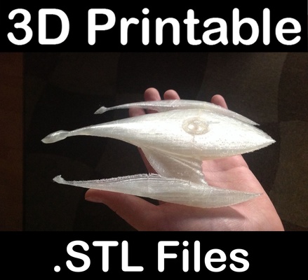 farscape talyn leviatán forma alfiler 3d print model - Mito3D
