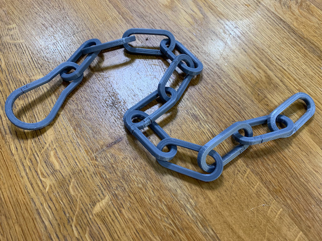 brock chain links pinshape 3D print model - Mito3D