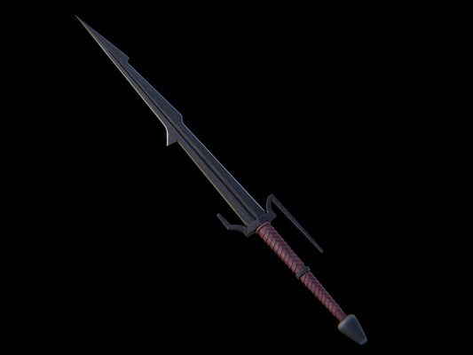 eredin espada bruxo 3 alfinete 3d print model - Mito3D
