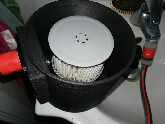 mspa filtro limpador alfinete 3d print model - Mito3D