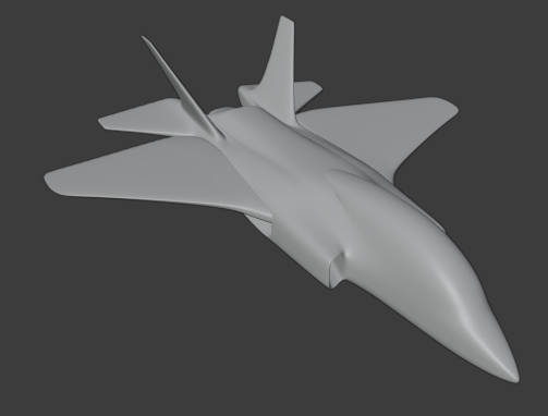 f 35 iğne şekli toy plane 3D print model - Mito3D