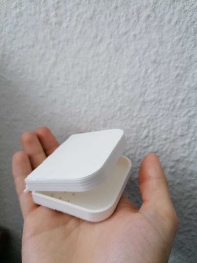 appareil dentaire boîte forme d'épingle 3d print model - Mito3D