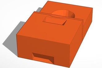 cabo organizador pinshape smartrapcore braçadeira gestão cabos suporte 3d print model - Mito3D