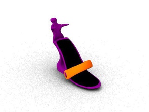 zapatos sirena hombre pinshape art moda 3d print model - Mito3D
