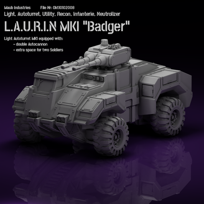 laurin mki pinshape 40k 3d print model - Mito3D