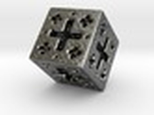 fractal pinshape j-cube 3d print model - Mito3D