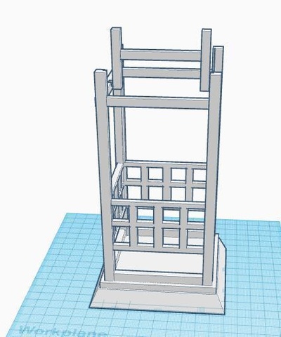 acnh küçük kağıt fener iğne şekli 3d print model - Mito3D
