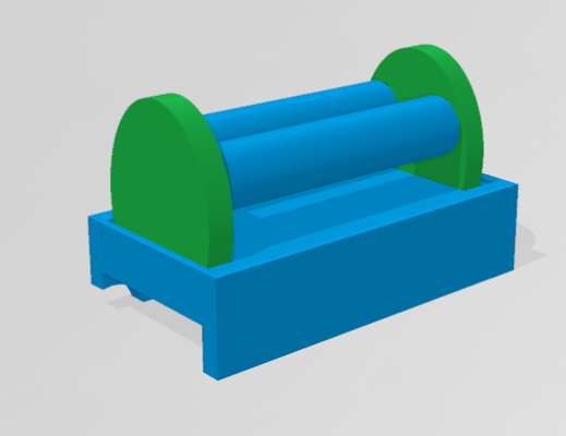 anycubic bobine titulaire soutien améliorer forme d'épingle 3d printer 3d print model - Mito3D