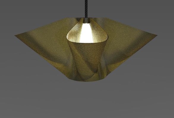 setareh ceiling lighting pinshape 3d print model - Mito3D