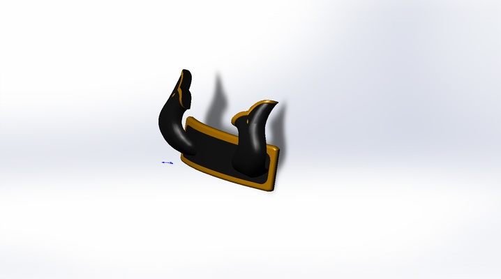 horns thoma - genshin impact pinshape 3d print model - Mito3D