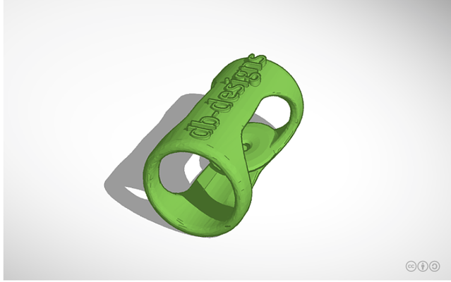 db designs parmak atel iğne şekli medical device 3d print model - Mito3D