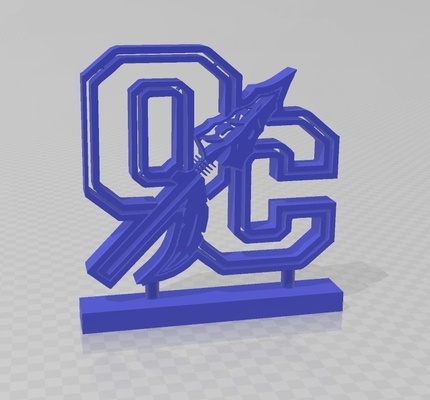 oconee county warriors 3d stand pinshape 3d print model - Mito3D