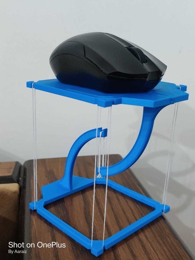 gelişmiş imkansız masa iğne şekli 3d print model - Mito3D