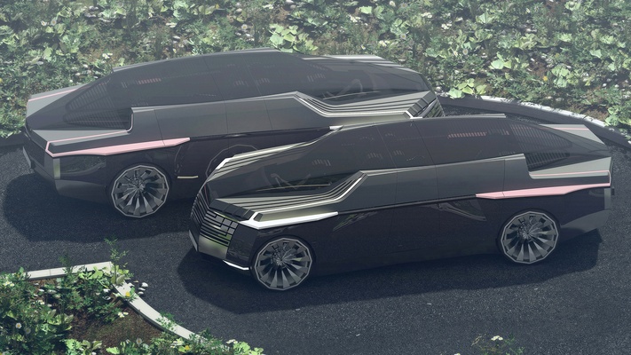 limousine forme d'épingle tsyrik aleksey 3d print model - Mito3D