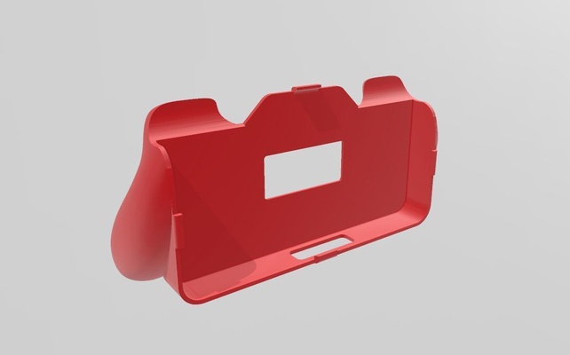 retroid tasche 2 griffe pinshape 3d print model - Mito3D