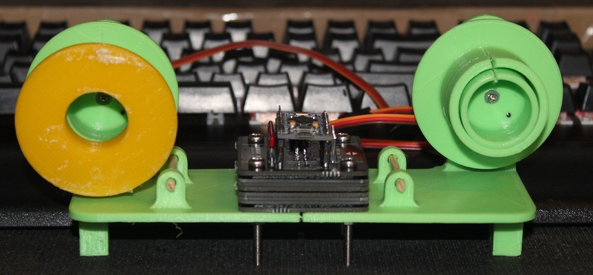 papier ruban lecteur machine forme d'épingle 3d print model - Mito3D