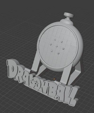 soporte celular dragon ball pinshape 3d print model - Mito3D