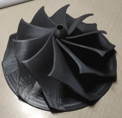 impulseur forme d'épingle 3d print model - Mito3D