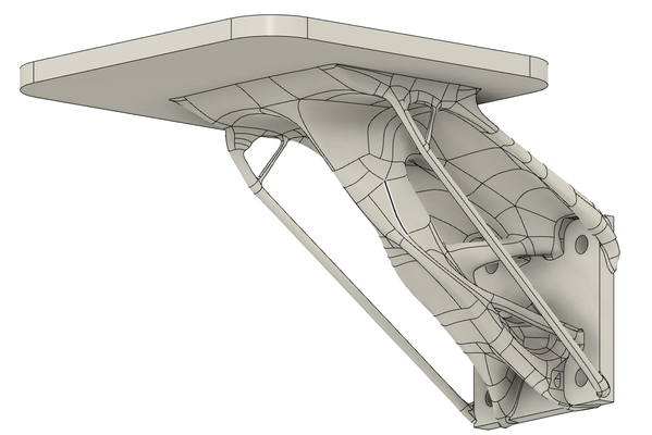 shelve suporte alfinete 3d print model - Mito3D