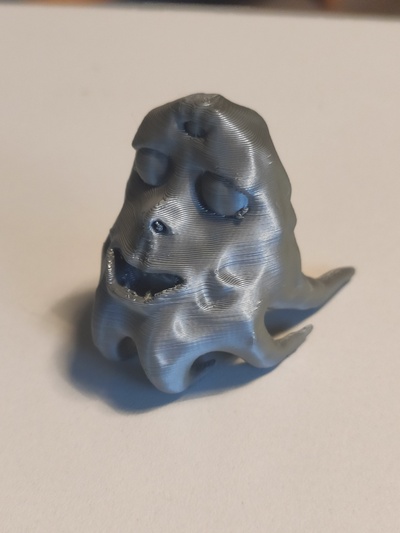 todd squid head pinshape alien 3d print model - Mito3D